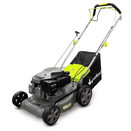 Greatland - Tondeuse thermique tractée 144 CC - 400mm - Bac 40 litres - Image 1