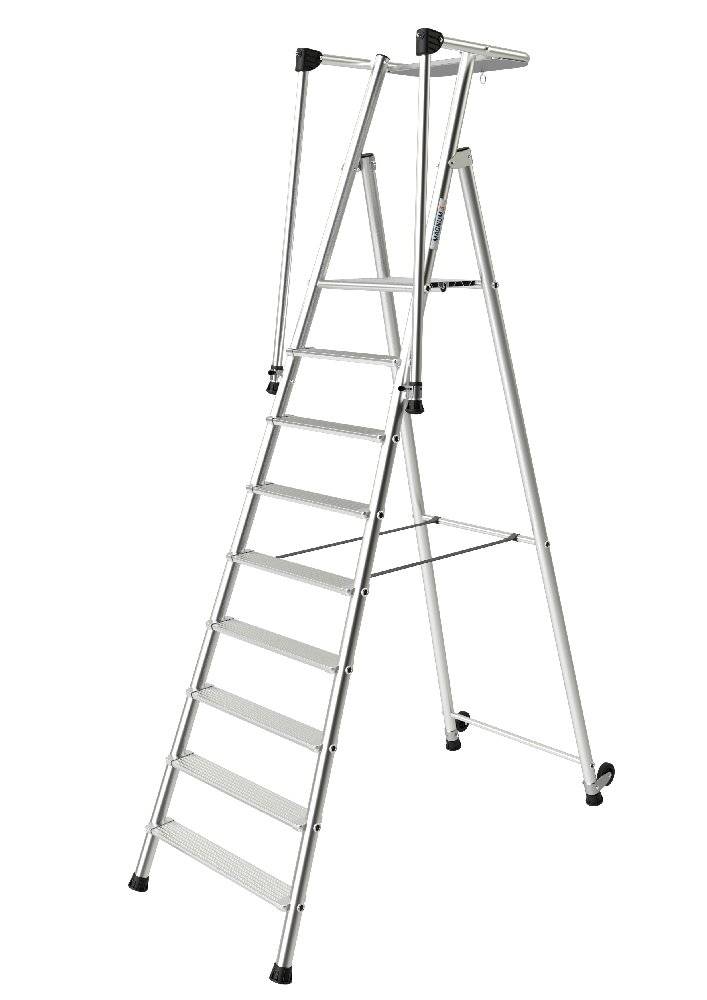 Marchepied MAGNUM 3 - 9 marches - Hauteur de travail 4,13m