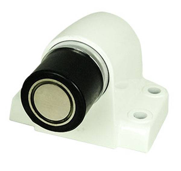 Butée à ressort magnétique pour porte lourde blanc - HERACLES - DMBT21 ...