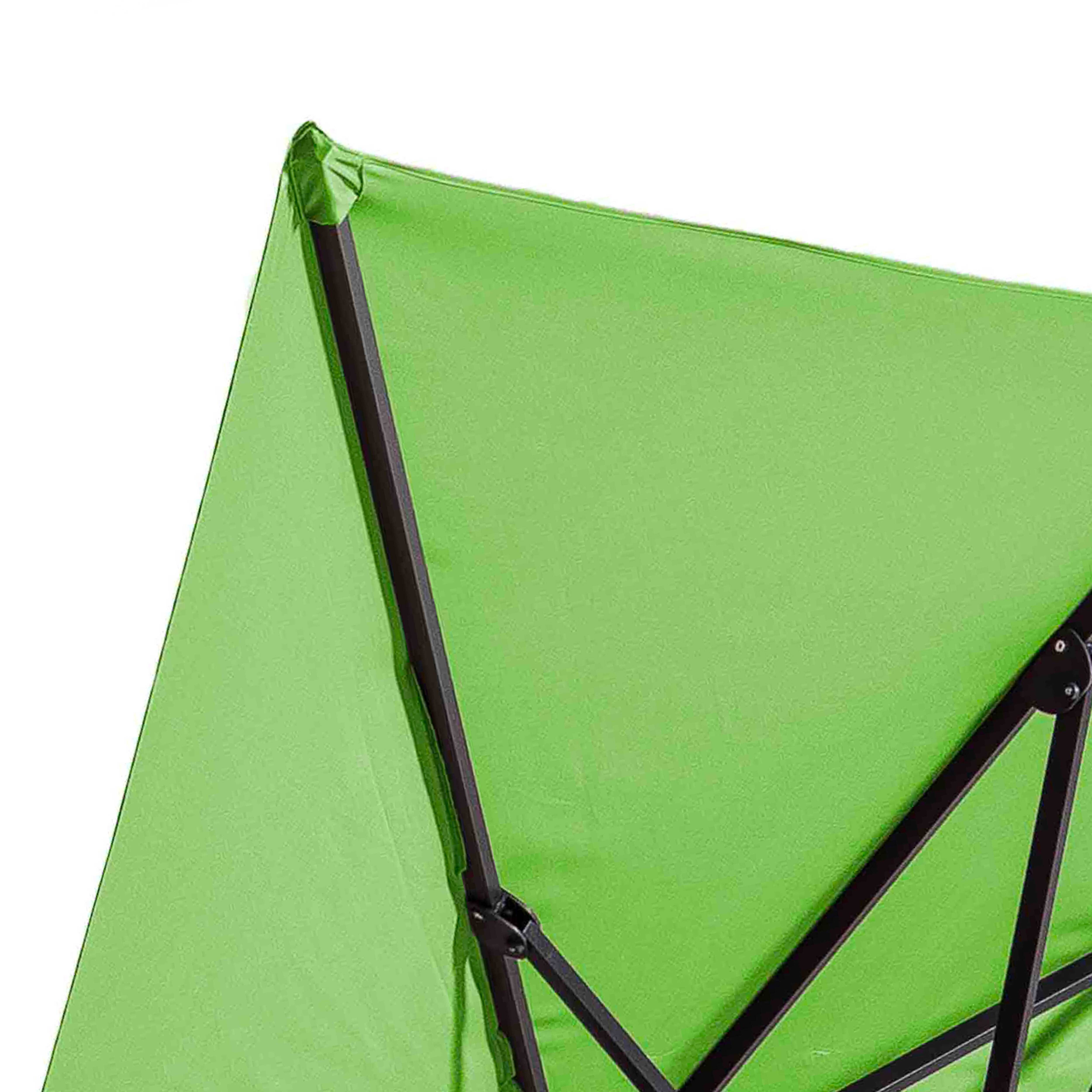 Oviala - Toile pour parasol déporté 2x3m vert Amalya - Oviala - Image 2