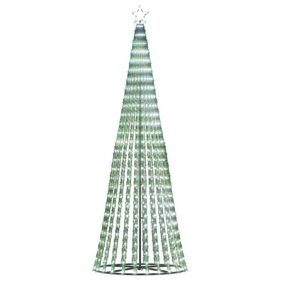 Sapin De Noël - Arbre de Noël lumineux conique 475 LED blanc froid 247 cm - Image 5
