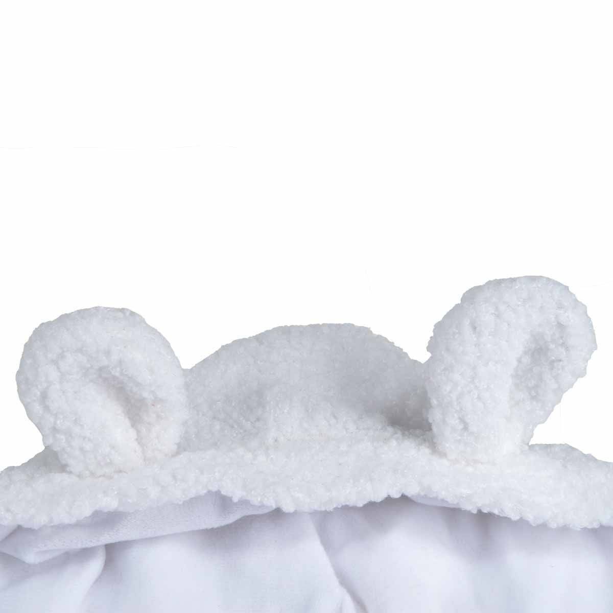 Love Story - Veste Doudou pour Chien "Wooly" 35cm Écru - Image 2