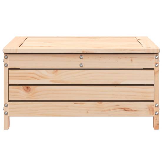 Vidaxl - Repose-pied de jardin 62x63,5x32 cm bois de pin massif vidaXL 844898 - Image 9
