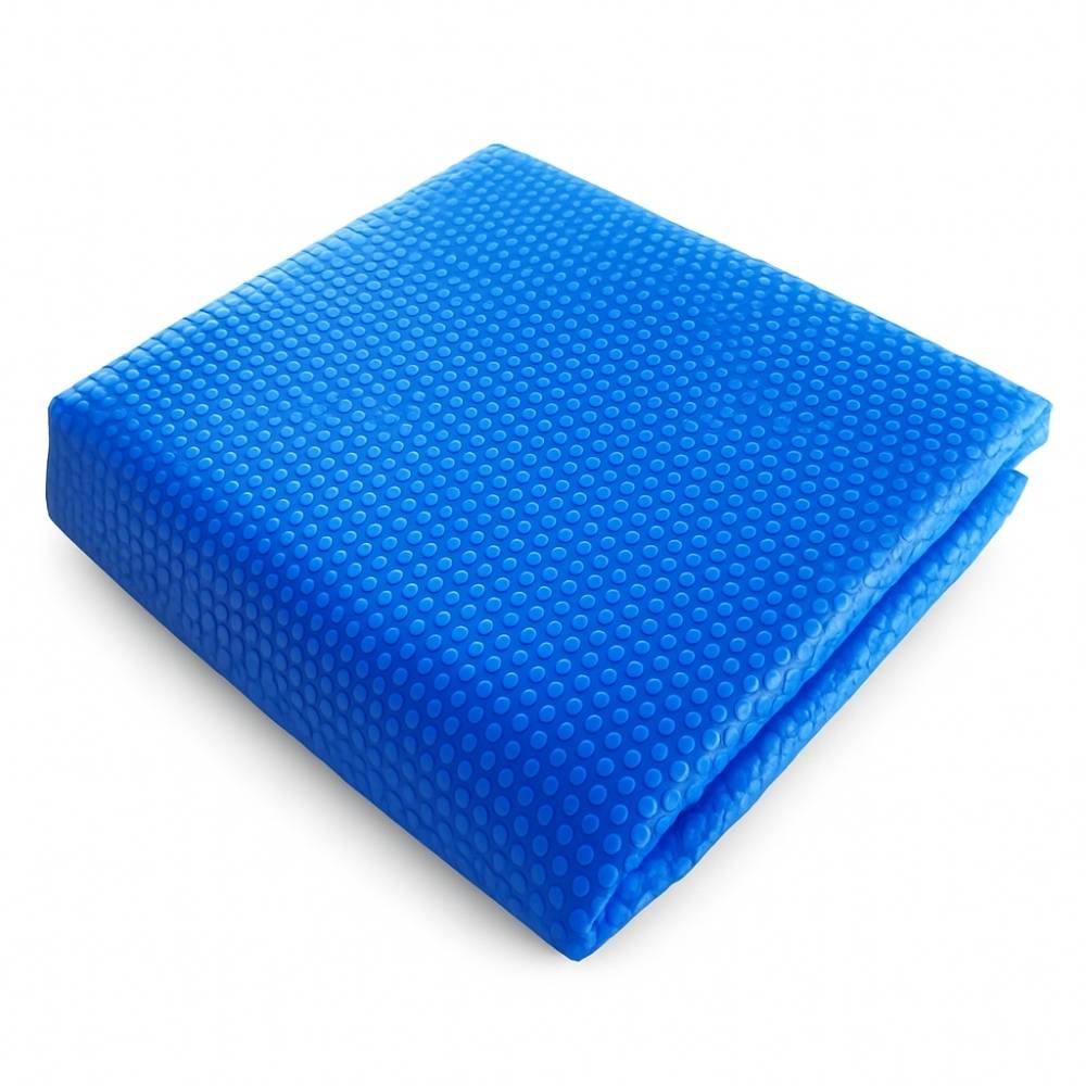 Terre Jardin - Bâche à bulles piscine rectangulaire 180 microns 2 x 4 Bleu - Image 1