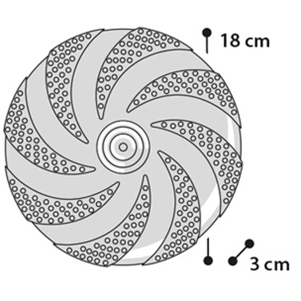 Disque Volant ZAZA, TPR,  ø18 cm, jaune et rose, Jouet pour chien. - Image 3