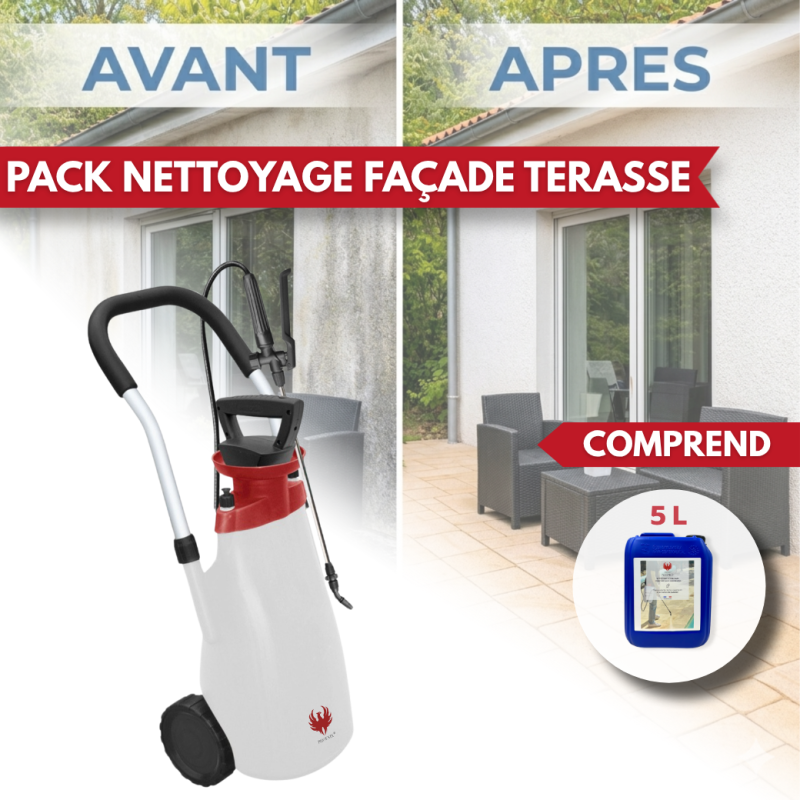 Pack PHOENIX Roller Sprayer + 5L Nettoyant Décrassant Concentré - Image 1