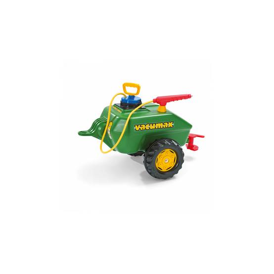 Remorque à Pédales Rolly Toys RollyVacumax pour Enfants - Jouet Éducatif Vert