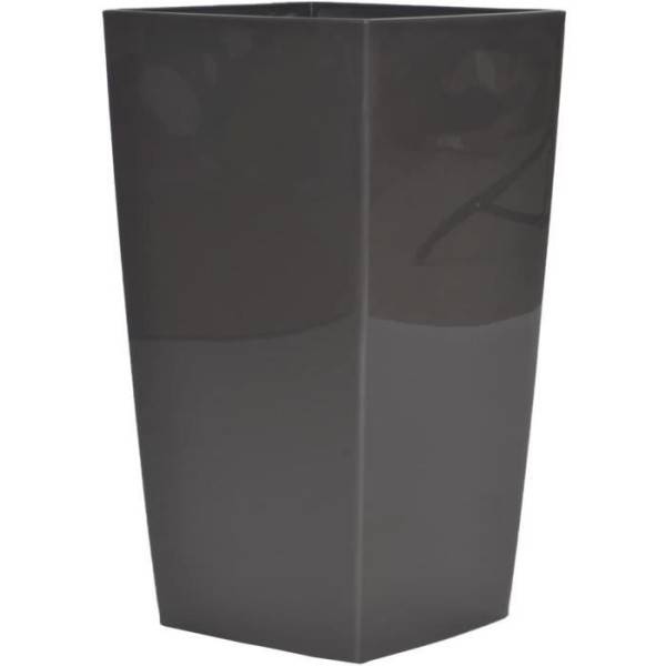 Riviera - Riviera Pot De Fleurs Nuance - Carre - 38 X 38 X H 69 Cm - Gris Paillete - Image 2