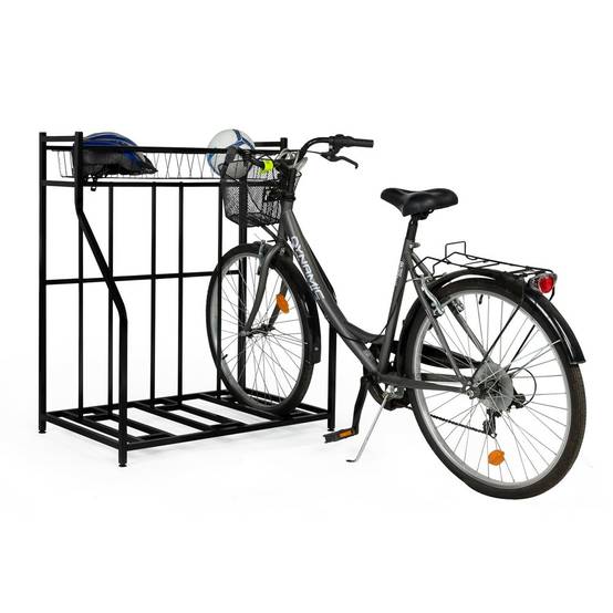 Râtelier à vélo avec panier de rangement - Image 2