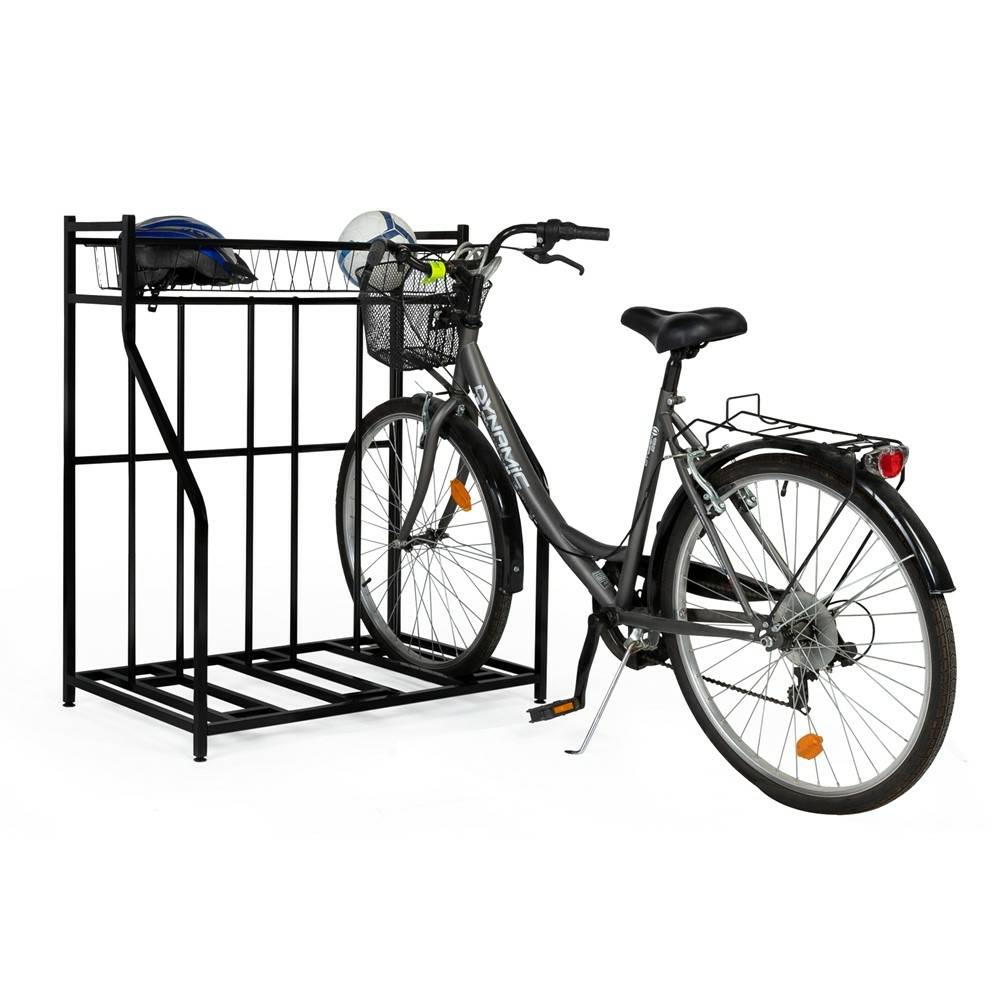 Râtelier à vélo avec panier de rangement - Image 2