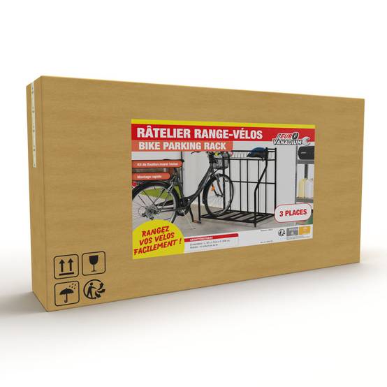 Râtelier à vélo avec panier de rangement - Image 7