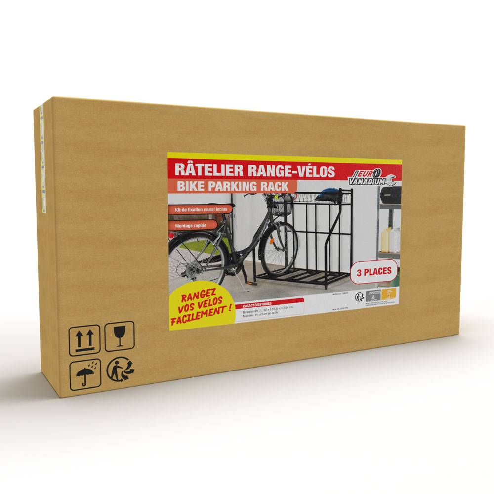 Râtelier à vélo avec panier de rangement - Image 7