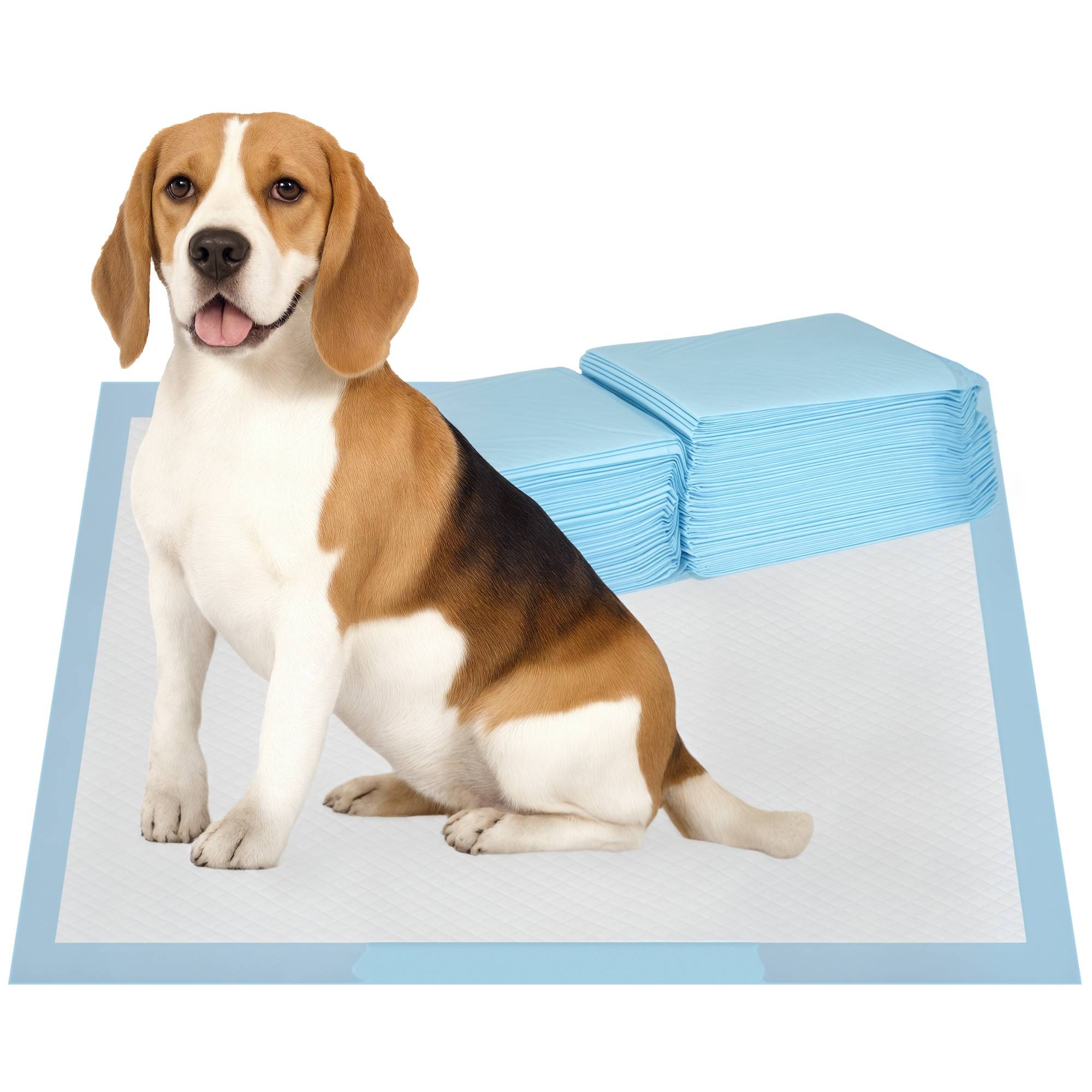 Sans Marque - Lot de 80 tapis d'entraînement pour chien, étanche, 6 couches avec surface à séchage rapide, protection, 60 x 60 cm - Image 1