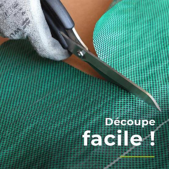 Jardiprotec - Toile de paillage 90g-m² contre les mauvaises herbes - 1,05x50m - Image 1