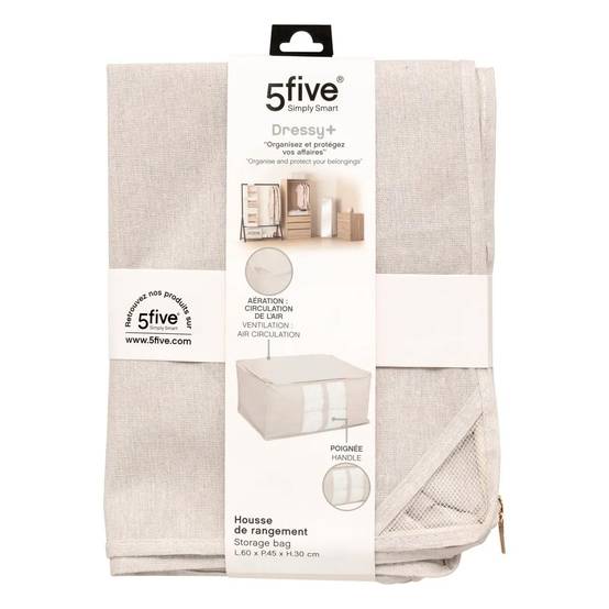 Housse de Rangement Souple "Dressy" 60cm Beige - Image 4