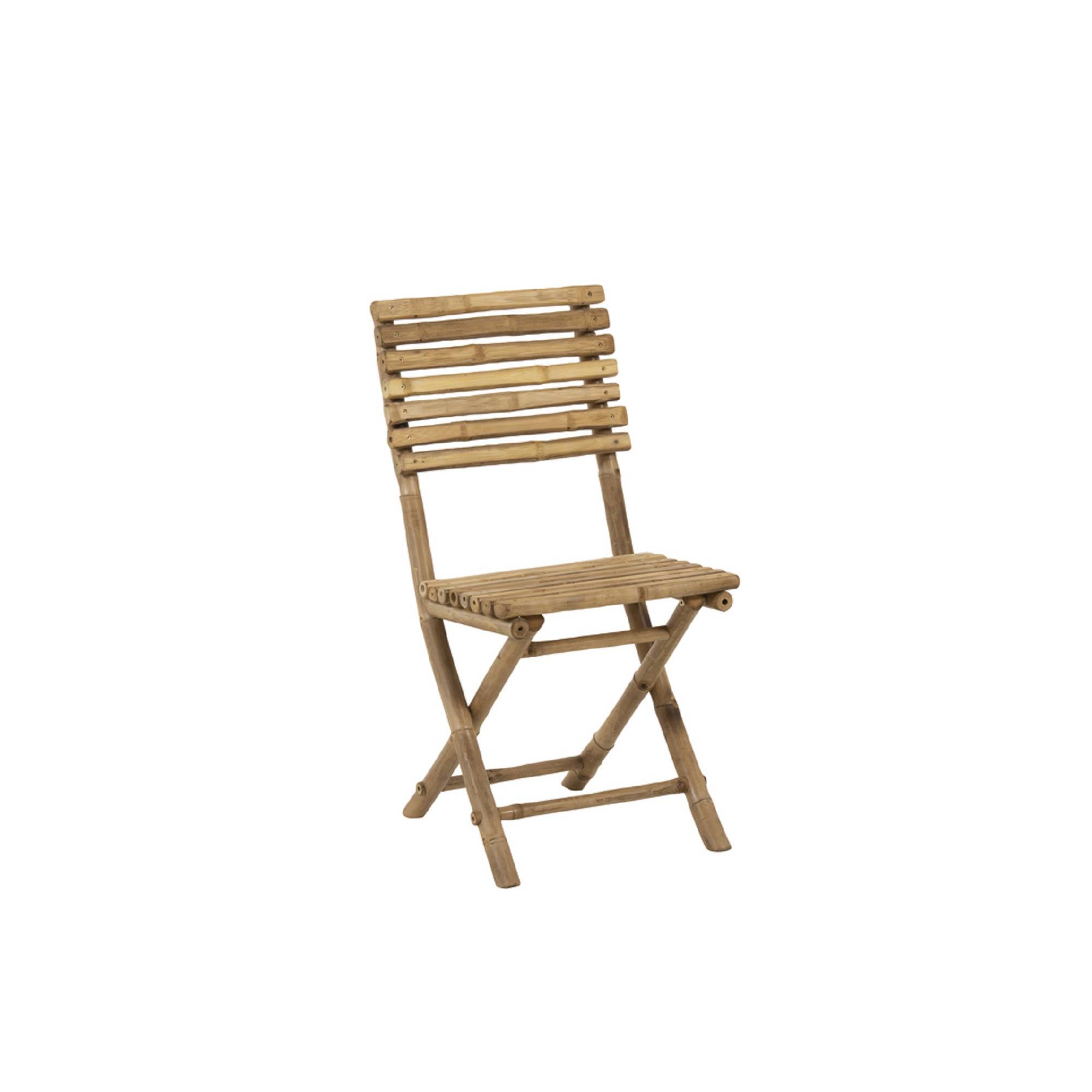 Autre - Chaises de jardin pliables en bambou (lot de 2) - NARA - Image 5