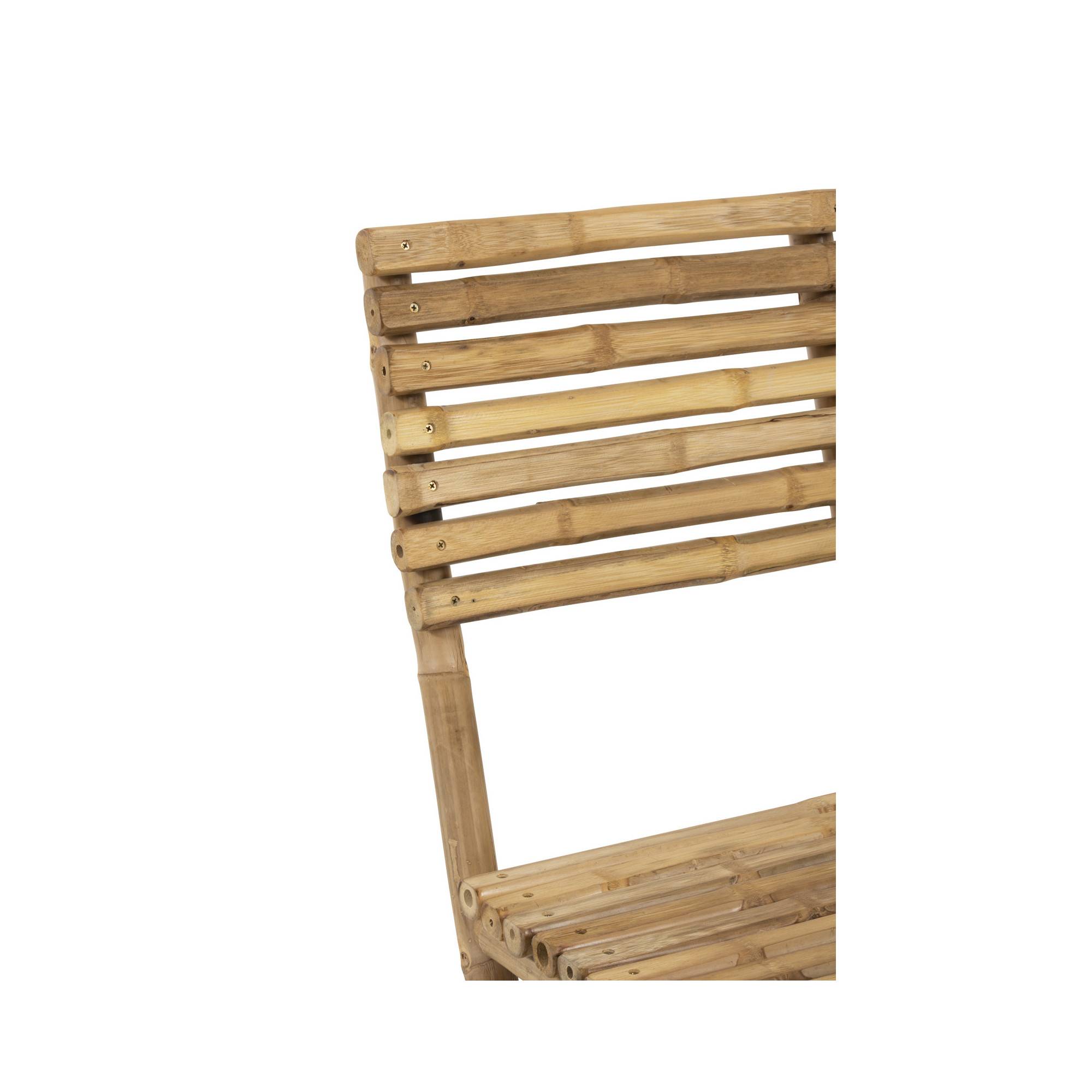 Autre - Chaises de jardin pliables en bambou (lot de 2) - NARA - Image 10