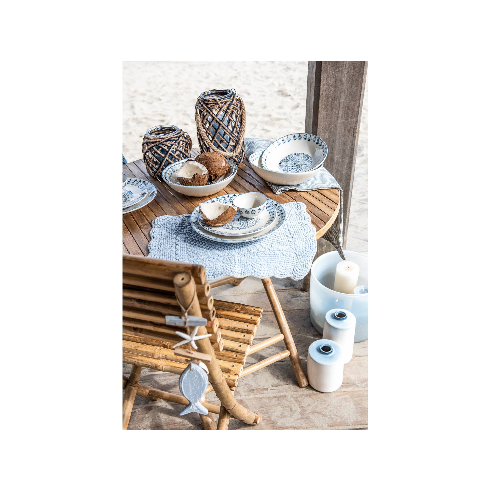 Autre - Chaises de jardin pliables en bambou (lot de 2) - NARA - Image 4