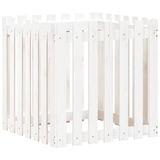 Prolenta Premium - Jardinière bois blanc 70 x 70 x 70 cm - Prolenta premium p334.6 - Image 4