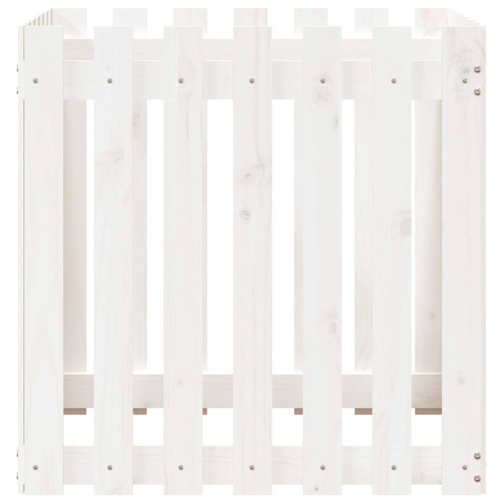 Prolenta Premium - Jardinière bois blanc  70 x 70 x 70 cm  - Prolenta premium p334.6 - Image 5