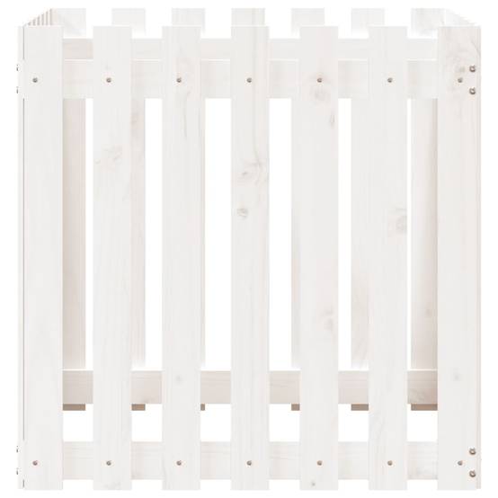 Prolenta Premium - Jardinière bois blanc 70 x 70 x 70 cm - Prolenta premium p334.6 - Image 6