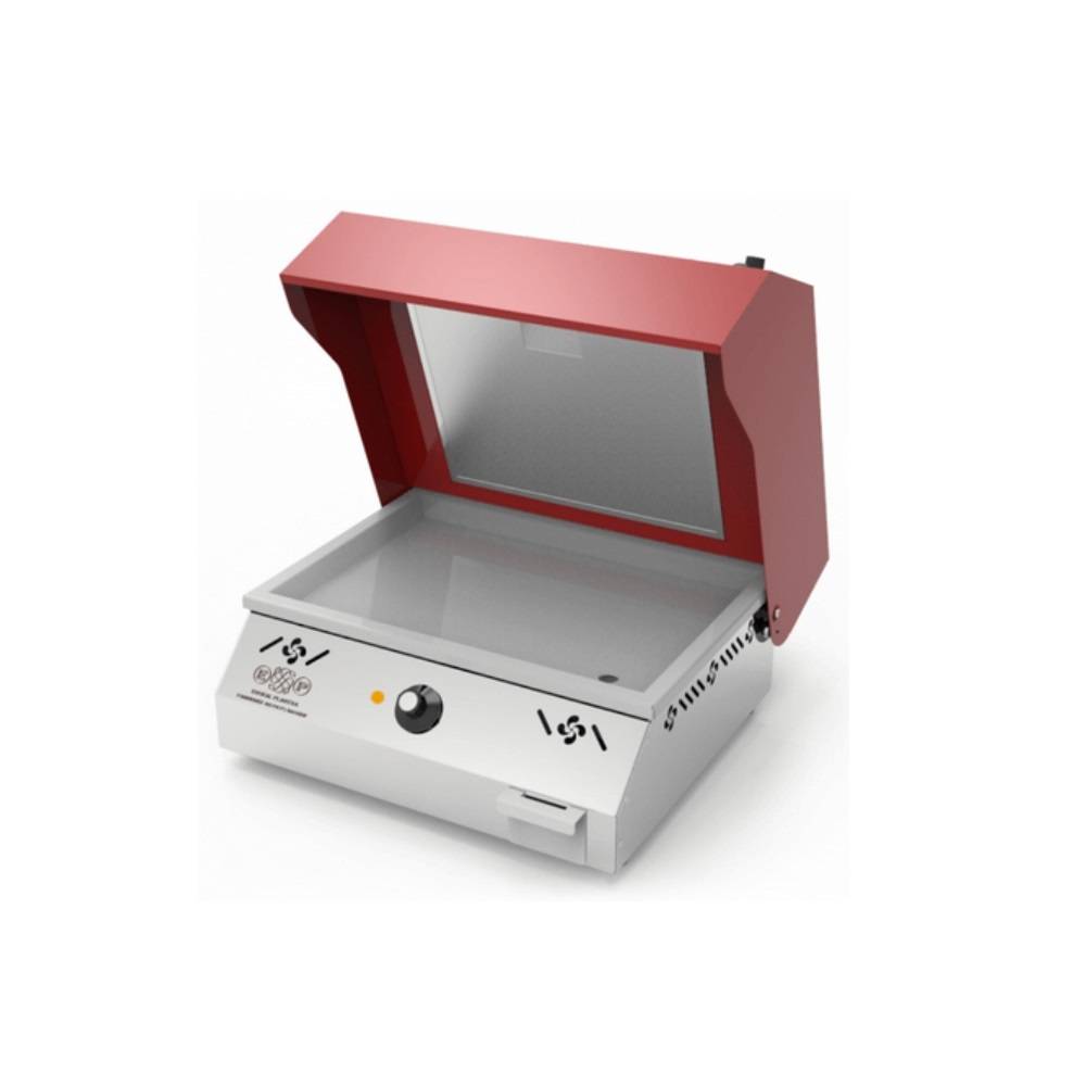 Plancha électrique 2000w plaque inox 45x31cm BAIGURAPICAR Euskal Plantxa - Image 1