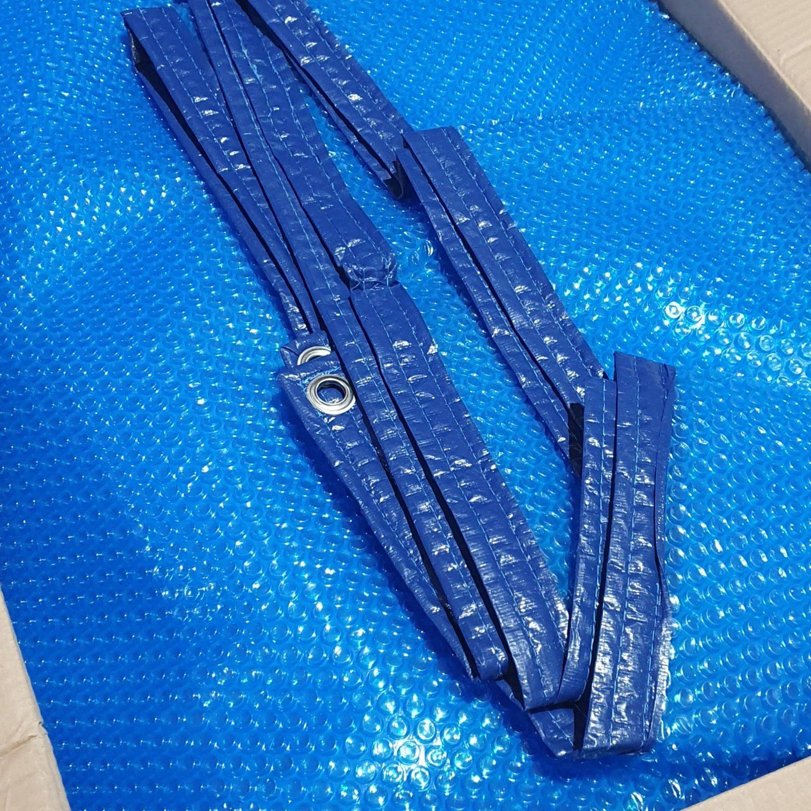 Aqualux - Bâche Solaire Piscine 500 Microns - 10 X 5 M - Bleu - Bordée Largeurs - Aqualux - Image 3