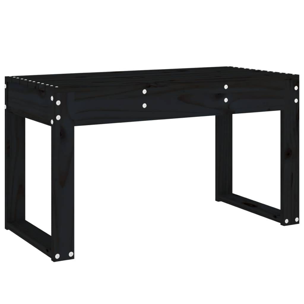 PANGIVO - Banc de jardin bois de pin noir 80 x 38 x 45 cm - PANGIVO - Image 5