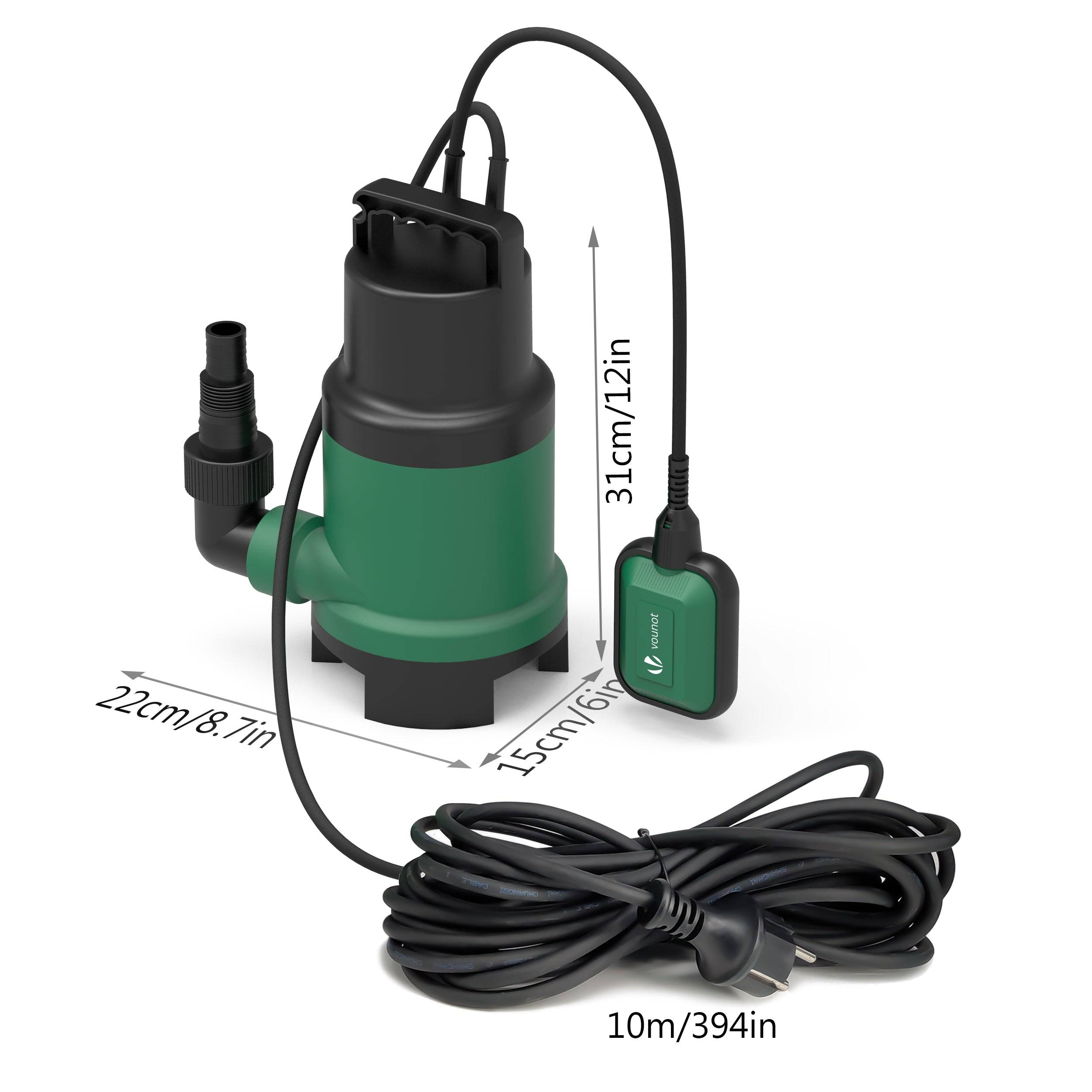Pompe evacuation pour eaux chargees 14000L/h profondeur 7m - Image 5