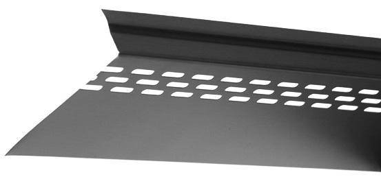 Pied de bardage clin Quartz-zinc VM Building - 0.80 mm x 300 mm x 3 m - 220022361 - Image 1