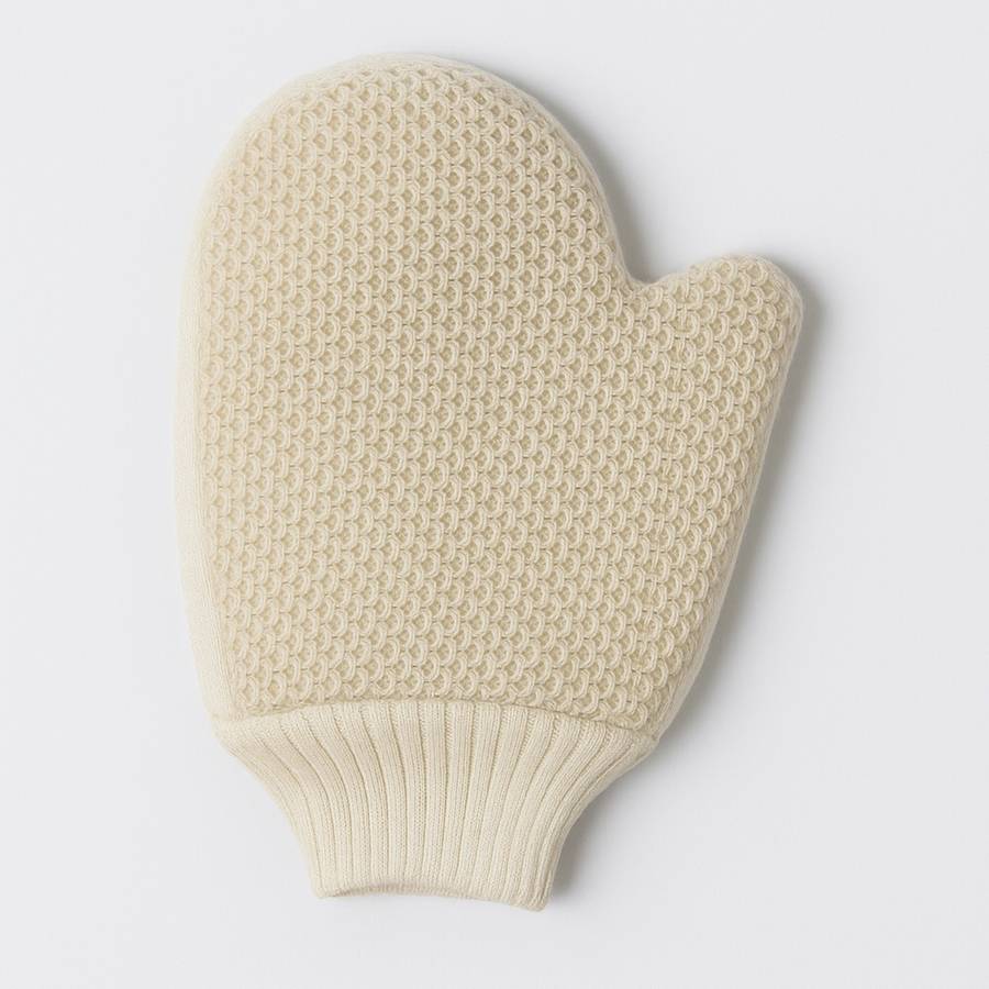 Gant en Crin Exfoliant - 1 Face Crin et 1 Face Coton Doux - Gommage – Contre la Peau d'Orange - Renouvellement Cellulaire – Sun&Sia - Image 1