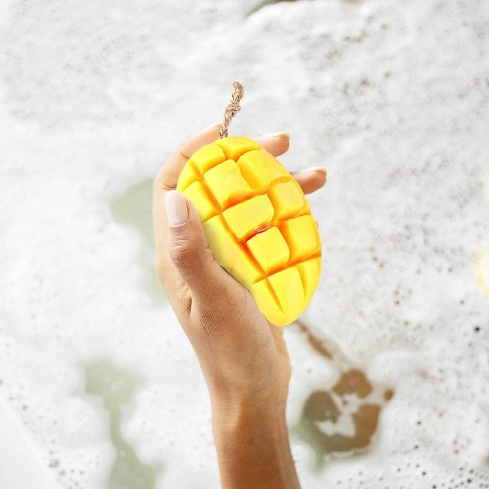 Savon- artisanal à la mangue thaïlandaise - Parfum floral fruité - Living123 - Image 3