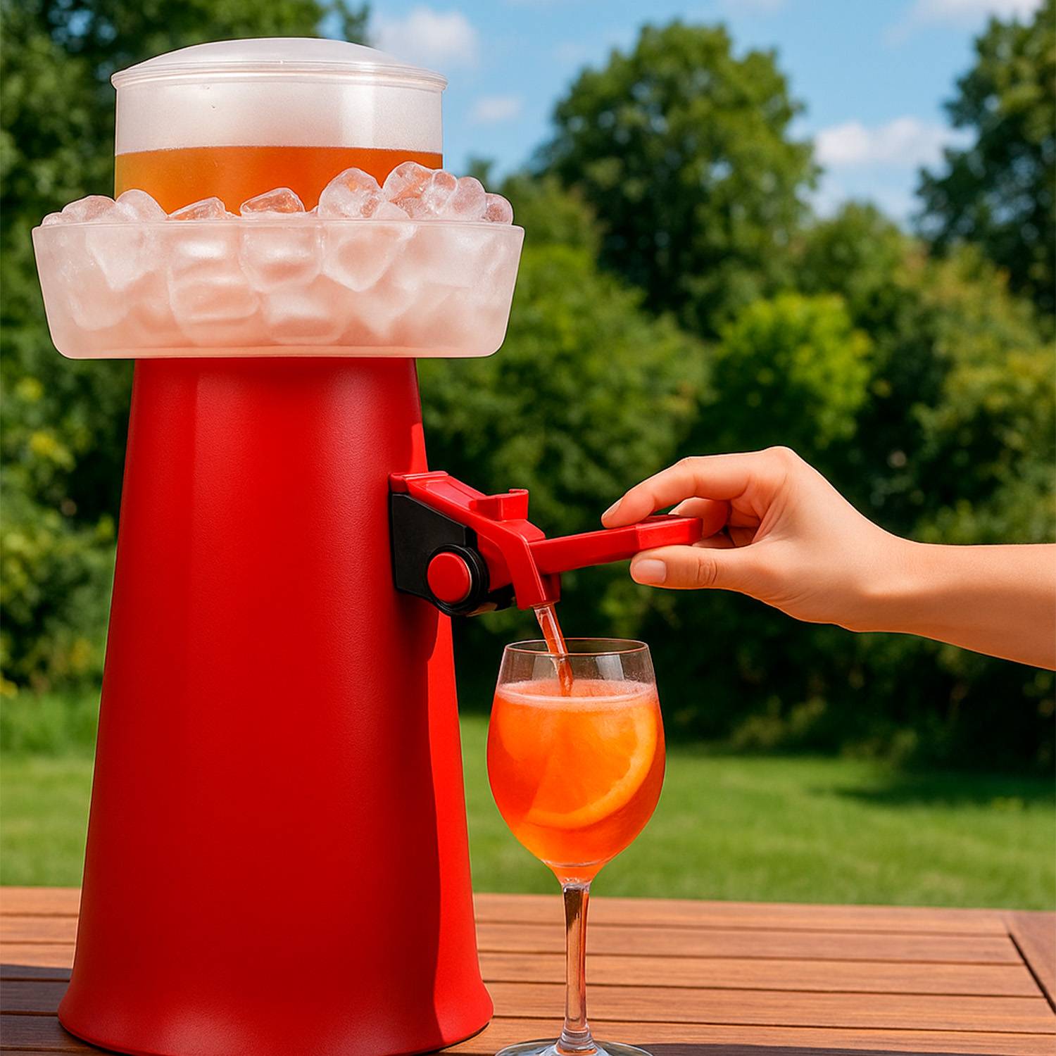 Distributeur Red Sprizzer preparez un Aperol Spritz en 5 secondes seulement - Image 10