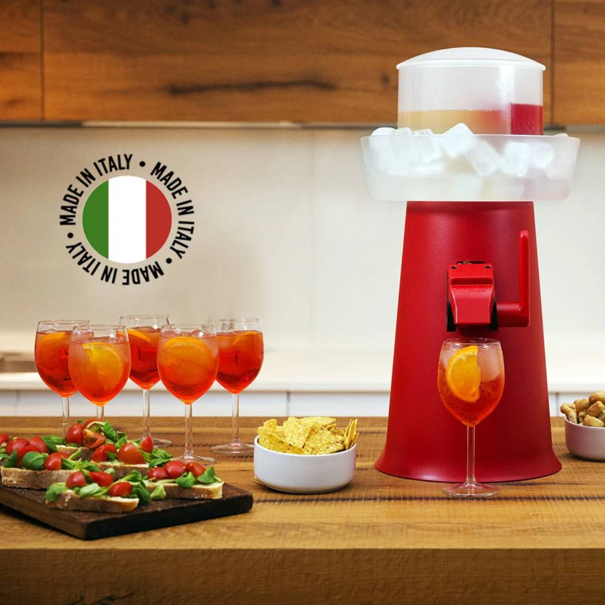 Distributeur Red Sprizzer preparez un Aperol Spritz en 5 secondes seulement - Image 1