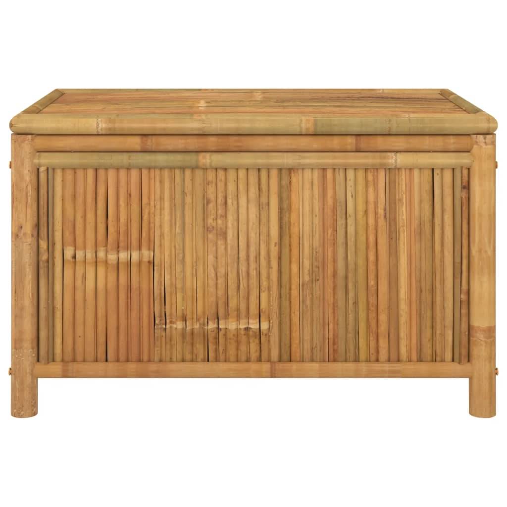 Coffre de rangement bambou naturel 90 x 52 x 55 cm - PANGIVO - Image 3