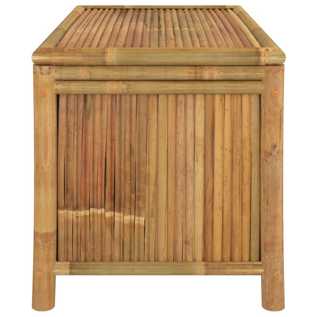 Coffre de rangement bambou naturel 90 x 52 x 55 cm - PANGIVO - Image 4