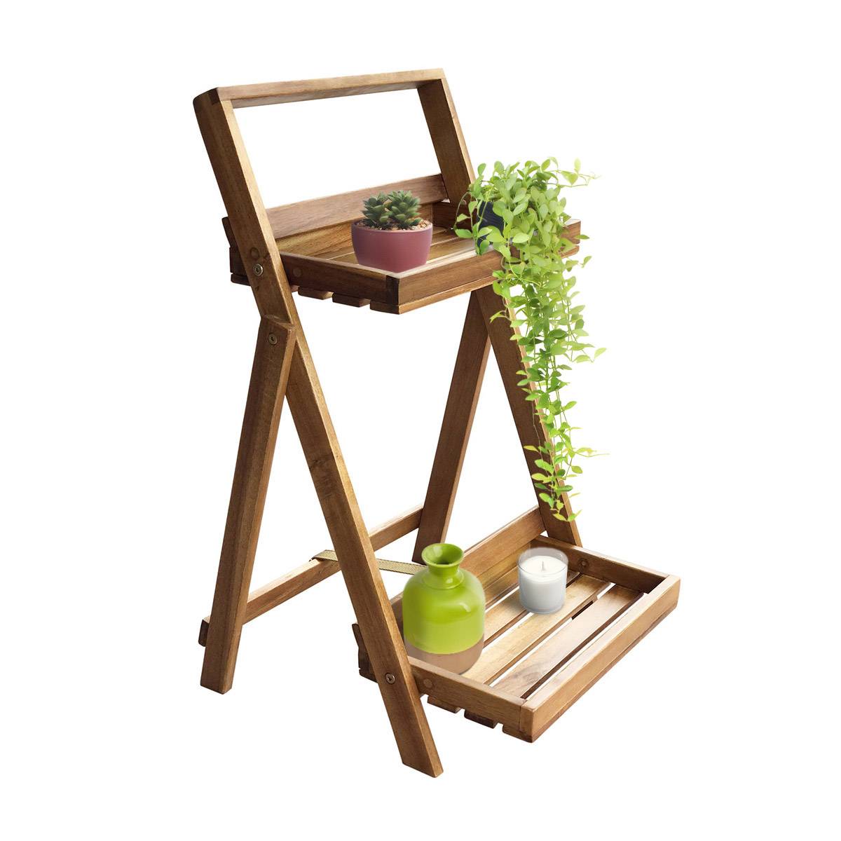 Etagère à plantes en acacia - Cémonjardin - Image 1