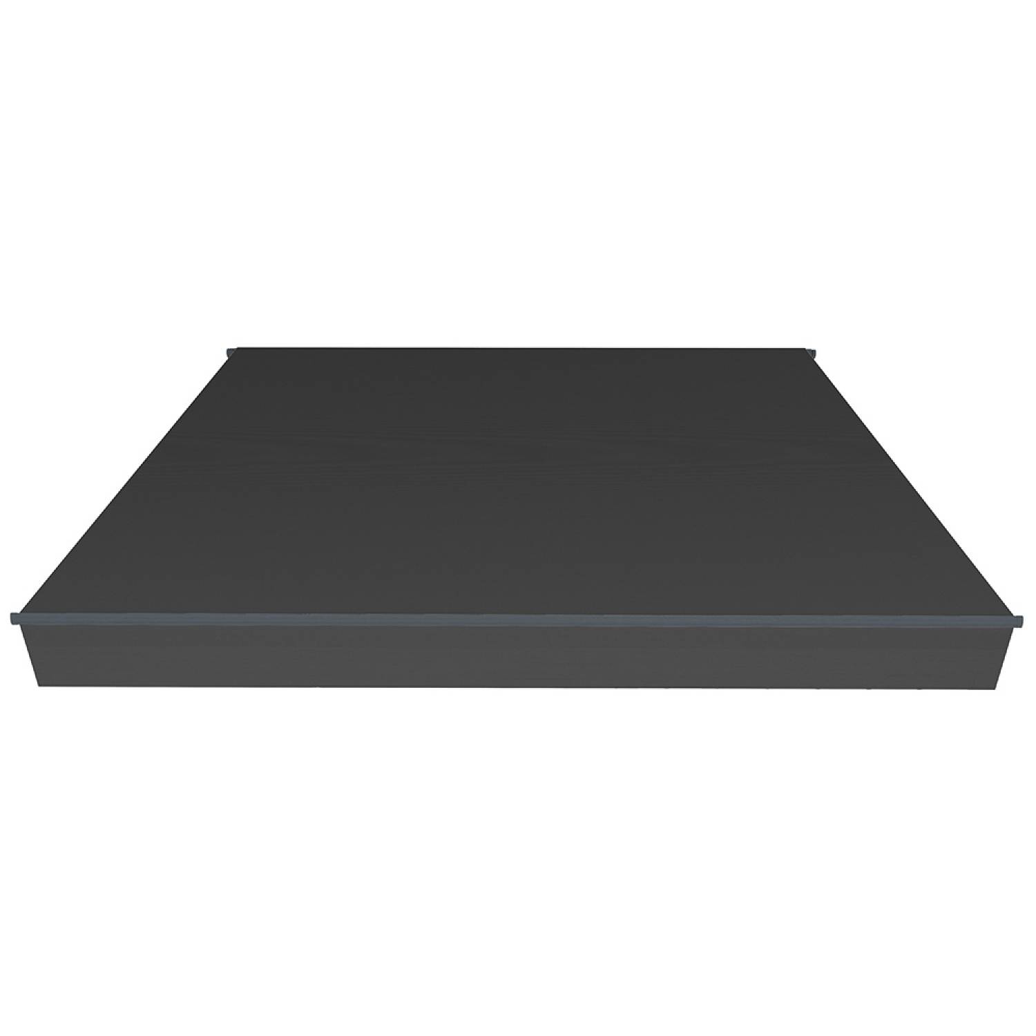 Store banne manuel 2,95 x 2,5 m en aluminium avec toile gris ADRO - Image 4