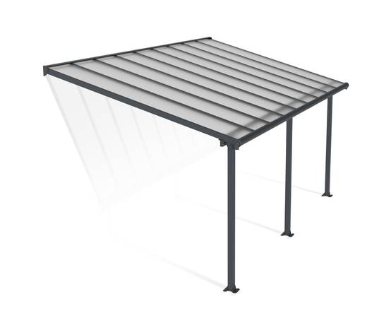 Canopia - Canopia Pergola Olympia 3X5,5 Grise - Image 1