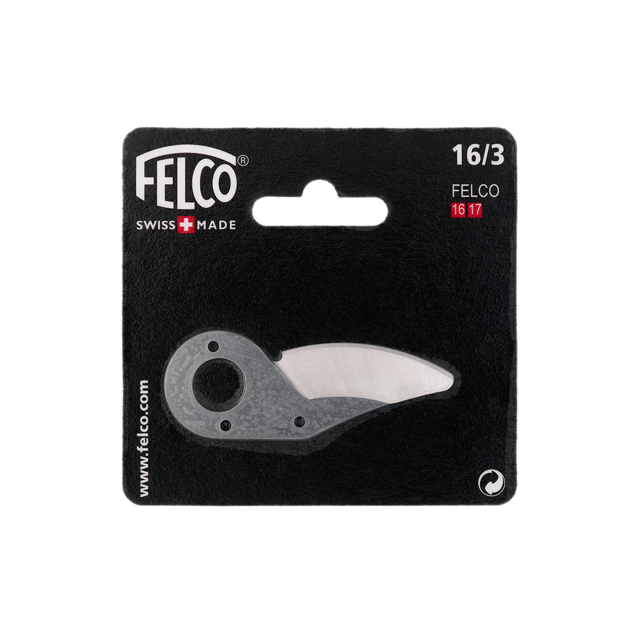 Felco - FELCO Lame de rechange 16/3 (pour FELCO 16, 17 sécateur, lame de rechange, emballage individuel), couleur argent FELCO 16/3 - Image 1