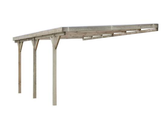 Altanka - Carport, abri de voiture 3x5.24 m - 15 m2 - couverture PVC - CAR7-2PVCTR - ALTANKA - Image 7