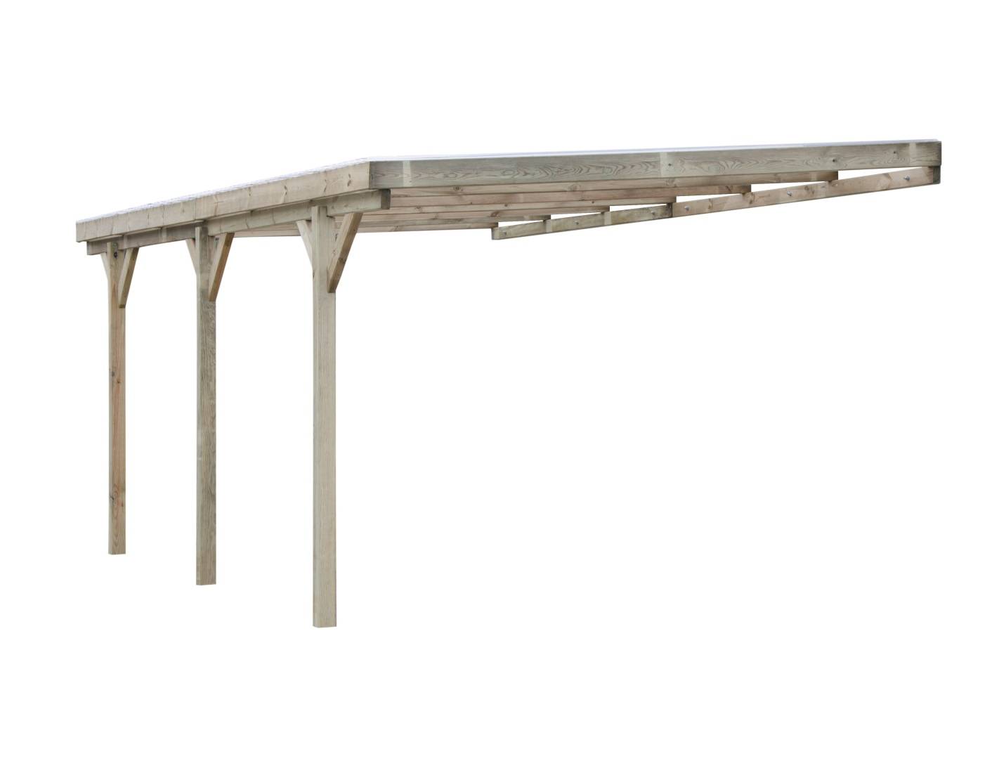Altanka - Carport, abri de voiture  3x5.24 m - 15 m2 - couverture PVC  - CAR7-2PVCTR - ALTANKA - Image 7