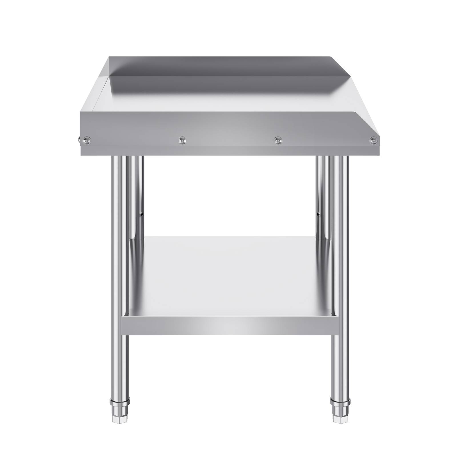 Vevor - VEVOR Table de Travail en Inox Table de Préparation sur Roulettes 71,1x61x66 cm - Image 9