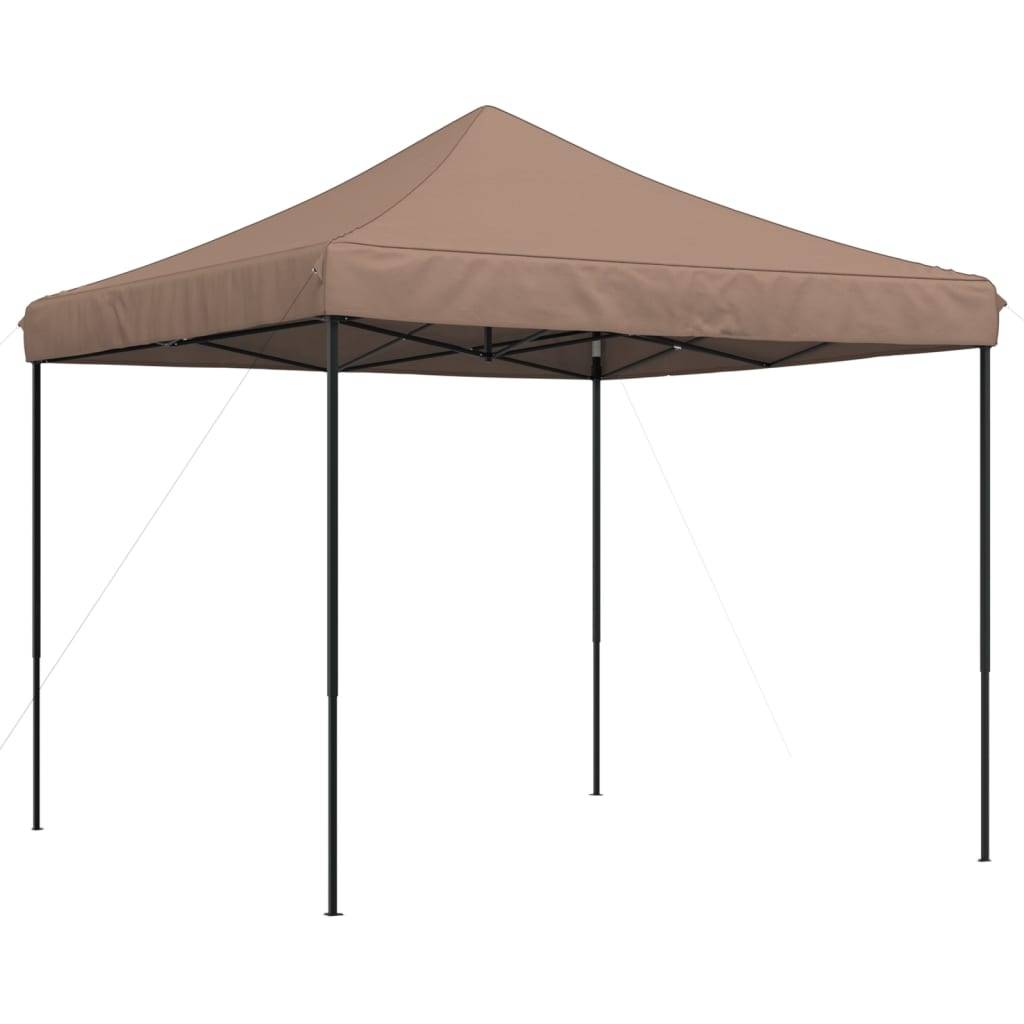 Vidaxl - Tente de réception pliable escamotable marron 292x292x315 cm vidaXL 4004918 - Image 2