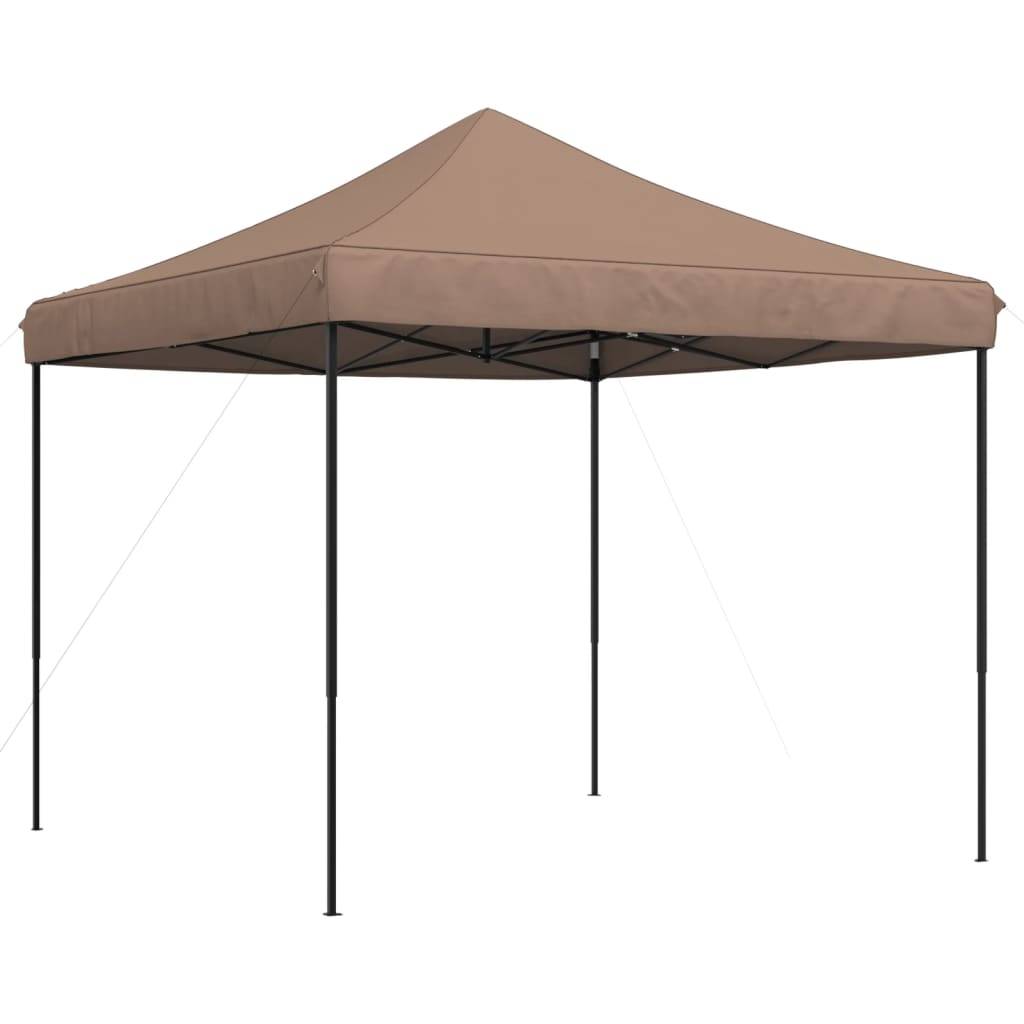 Vidaxl - Tente de réception pliable escamotable marron 292x292x315 cm vidaXL 4004918 - Image 6
