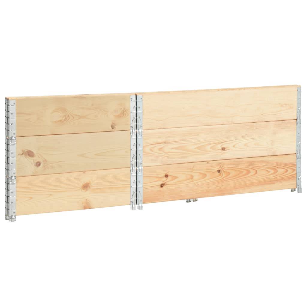 Helloshop26 - Jardinières surélevées 3 pcs 50 x 100 cm bois de pin solide - Image 3