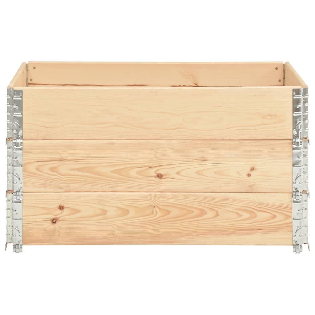 Helloshop26 - Jardinières surélevées 3 pcs 50 x 100 cm bois de pin solide - Image 2