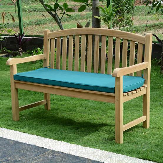 Teck'Attitude - Coussin Vert pour banc 130 cm - TECK'Attitude - Image 2