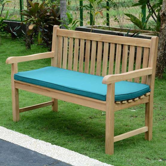 Teck'Attitude - Coussin Vert pour banc 130 cm - TECK'Attitude - Image 3