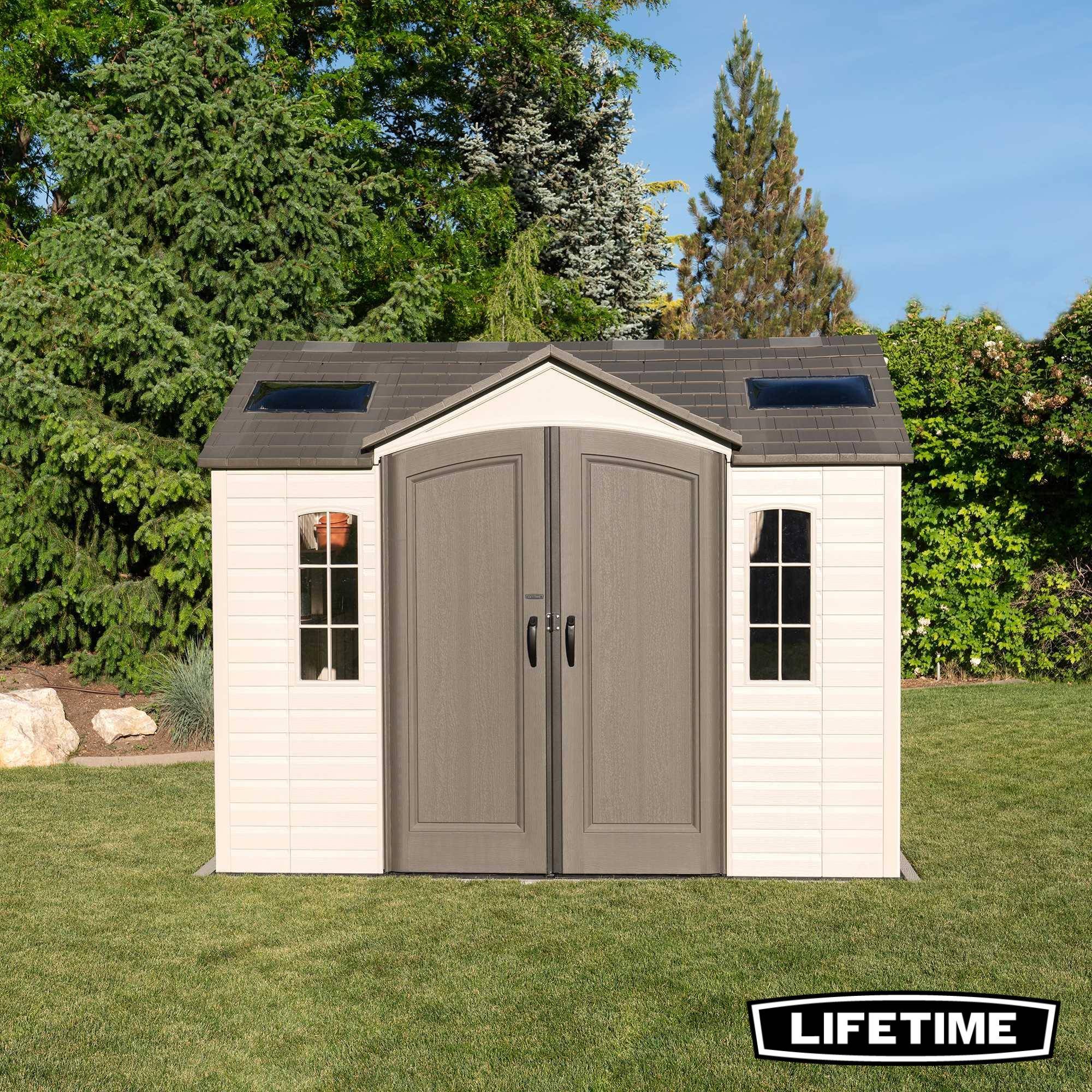 Lifetime - Abri de jardin résine 7 m2 - 3.05x2.44 m LIFETIME #60005 - Image 4